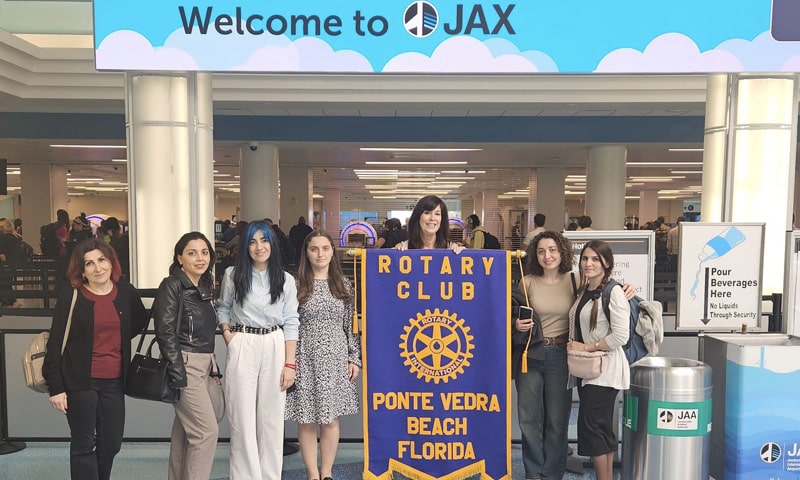 Local Rotary clubs host visit by Armenian women’s delegation