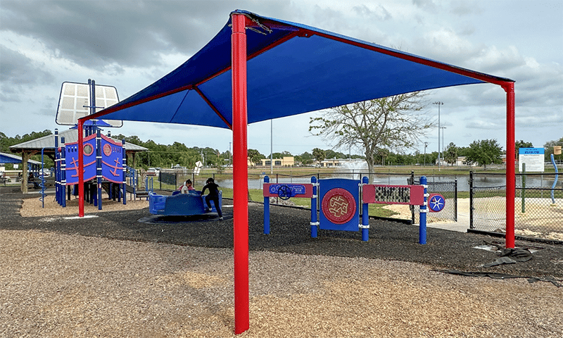 Rotary Cools Down Palatka Park