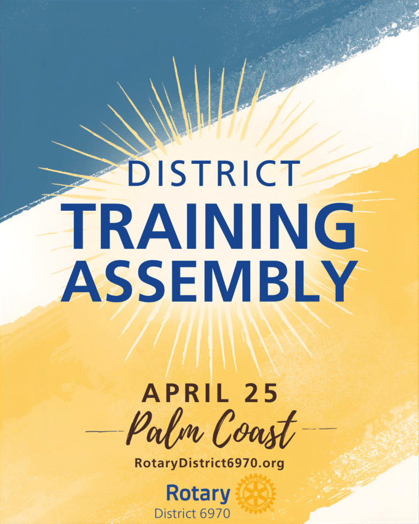 Save the Date - District Training Assembly - Flyer