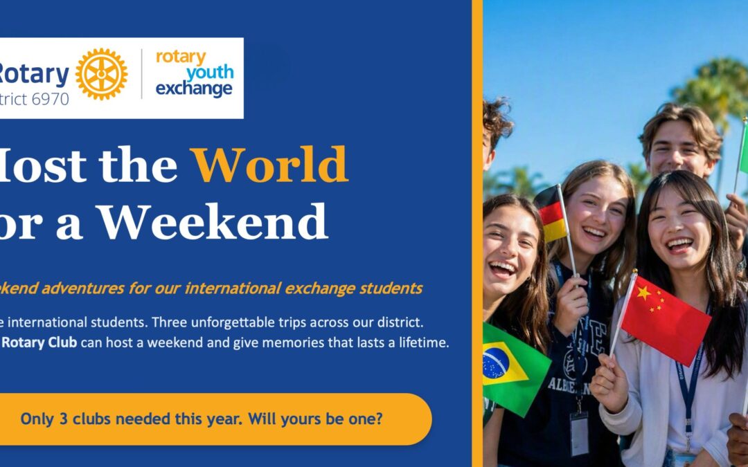 Host a Youth Exchange Inbound Weekend