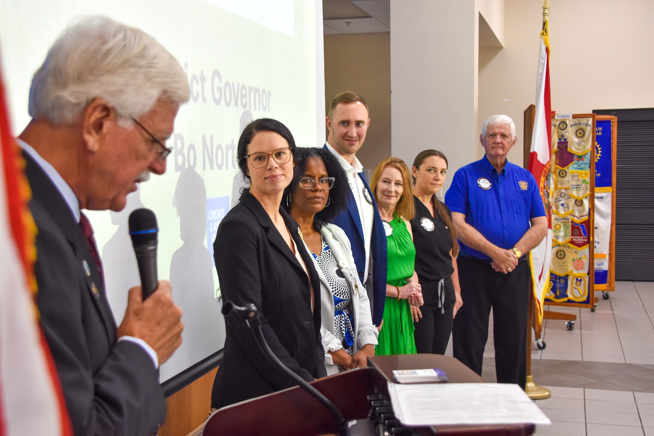 District Governor Visits Palatka Club